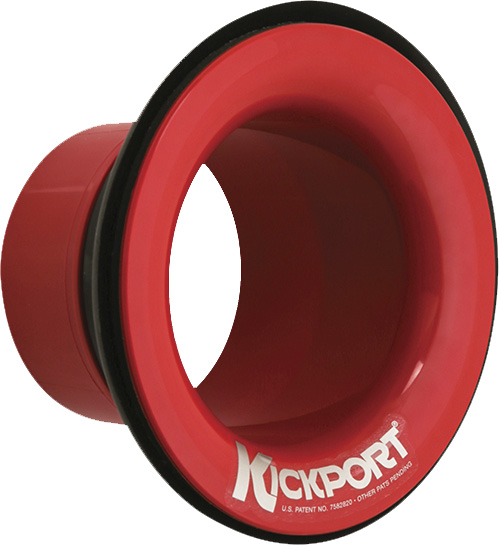 KickPort KP2-R Bass Drum Sub-Booster, red