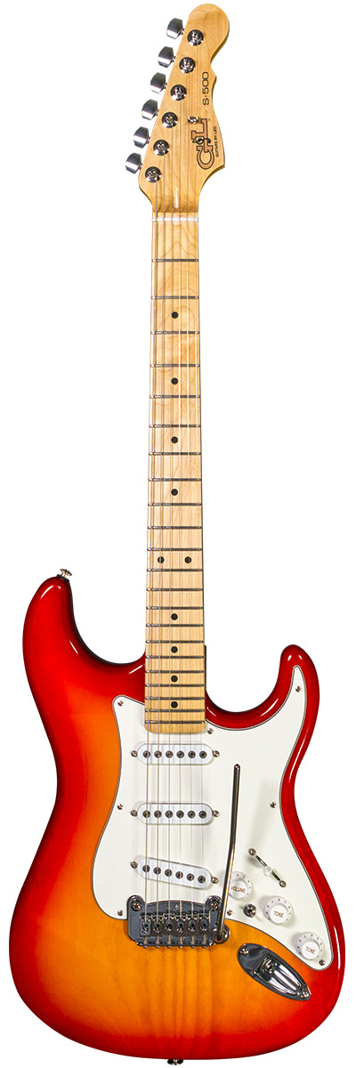 G&L Fullerton Deluxe S-500 CHY, MP