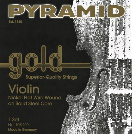 Pyramid 108100 Violin Gold, 4/4 Satz