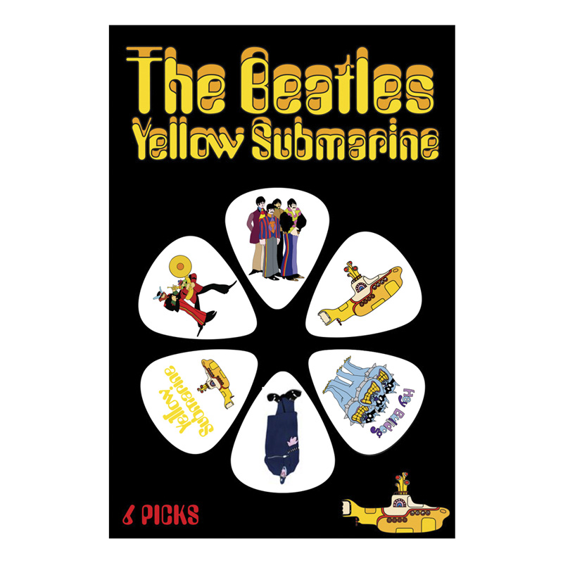 The Beatles Yellow Submarine Pick Pack YSP01, weiß