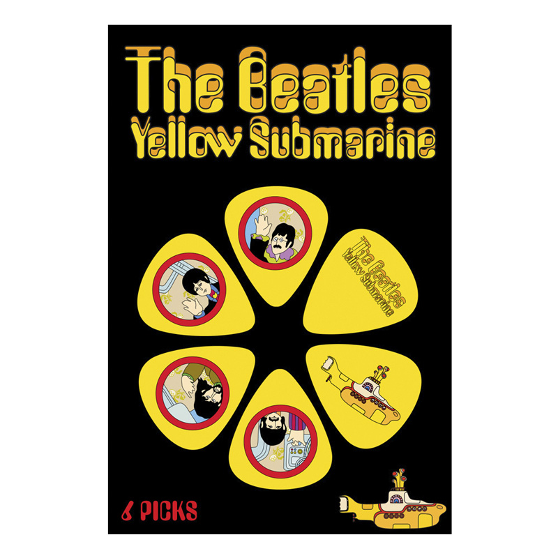The Beatles Yellow Submarine Pick Pack YSP02, gelb