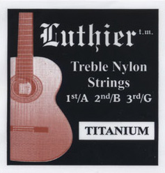 Luthier Treble Set Nylon Titanium