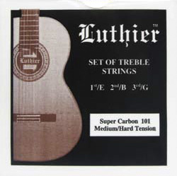Luthier Treble Set Carbon Medium/Hard