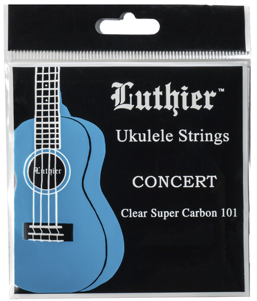 Luthier Concert-Ukulele Satz High-G