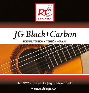 RC Strings NC20 JG Black/Carbon Klassik Satz