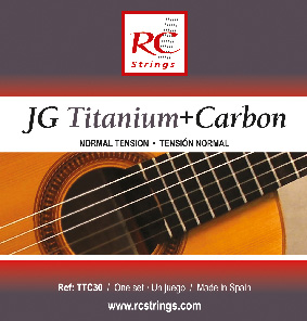 RC Strings TTC30 JG Titanium/Carbon Klassik Satz