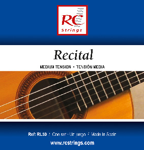RC Strings RL50 Recital Klassik Satz