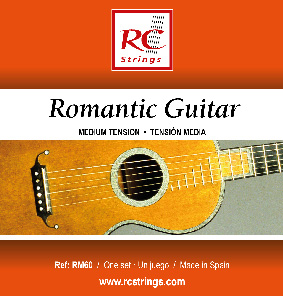 RC Strings RM60 Romantic guitar Klassik Satz