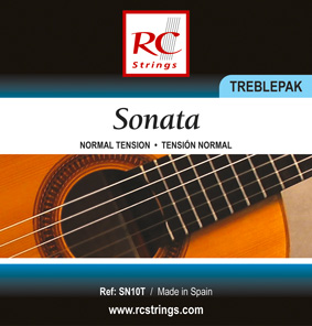 RC Strings SN10T Sonata Treblepack