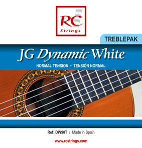 RC Strings DW90T JG Dynamic White Treblepack