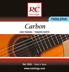 RC Strings CB30 Carbon Treblepack