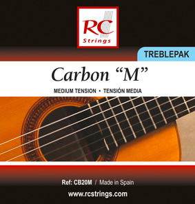 RC Strings CB20T Carbon "M" Treblepack