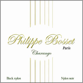 Philippe Bosset Charango Satz 10-saitig, black