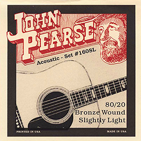 John Pearse 160SL Acoustic Satz .011-.050 Bronze