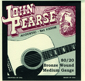 John Pearse 300M Acoustic Satz .013-.056w Bronze
