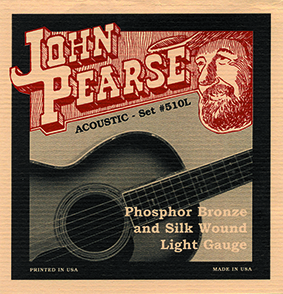 John Pearse 510L Acoustic Satz Silk .011-.049w