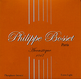 Philippe Bosset Acoustic Satz Ph.-Bronze .010-.047