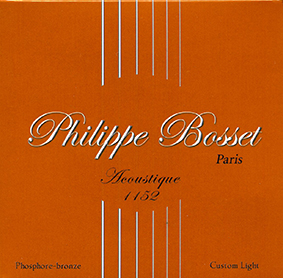 Philippe Bosset Acoustic Satz Ph.-Bronze .011-.052