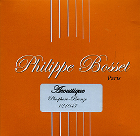 Philippe Bosset 12-String Acoustic Satz Ph.-Bronze