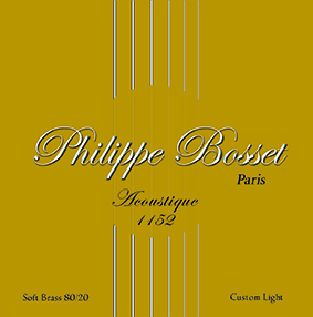 Philippe Bosset Acoustic Satz Bronze .011-.052