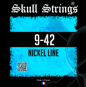 Skull Nickel Line E-Gitarre Satz .009-.042