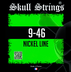 Skull Nickel Line E-Gitarre Satz .009-.046