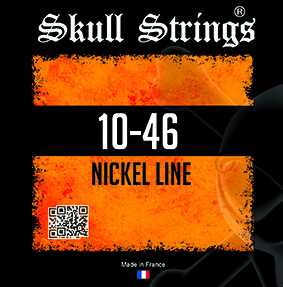 Skull Nickel Line E-Gitarre Satz .010-.046