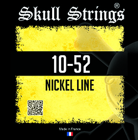 Skull Nickel Line E-Gitarre Satz .010-.052