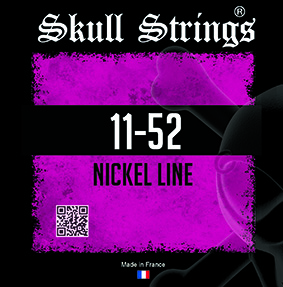 Skull Nickel Line E-Gitarre Satz .011-.052
