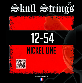 Skull Nickel Line E-Gitarre Satz .012-.054