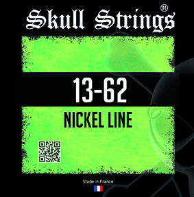 Skull Nickel Line E-Gitarre Satz .013-.062