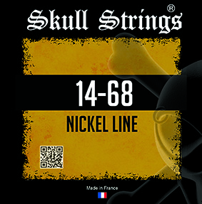Skull Nickel Line E-Gitarre Satz .014-.068