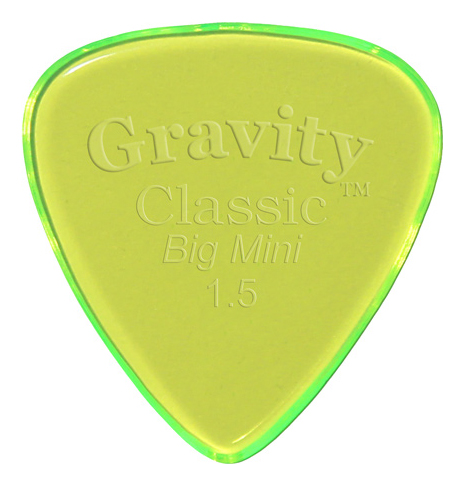 Gravity Plektrum Classic Big Mini 1.5mm