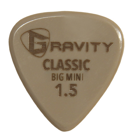 Gravity Plektrum Classic Gold Big Mini 1.5mm