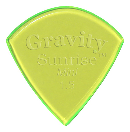 Gravity Plektrum Sunrise Mini 1.5mm