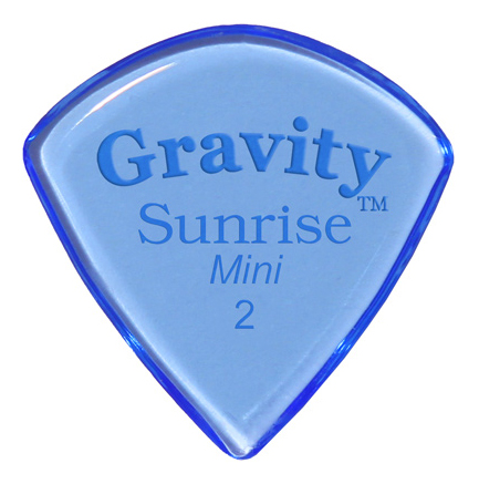 Gravity Plektrum Sunrise Mini 2.0mm