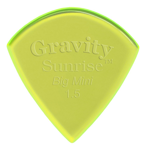 Gravity Plektrum Sunrise Big Mini 1.5mm