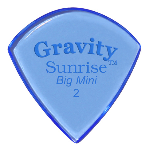 Gravity Plektrum Sunrise Big Mini 2.0mm
