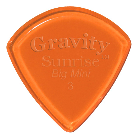 Gravity Plektrum Sunrise Big Mini 3.0mm