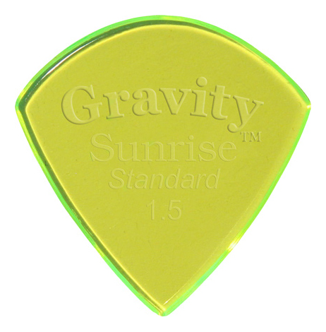 Gravity Plektrum Sunrise Standard 1.5mm