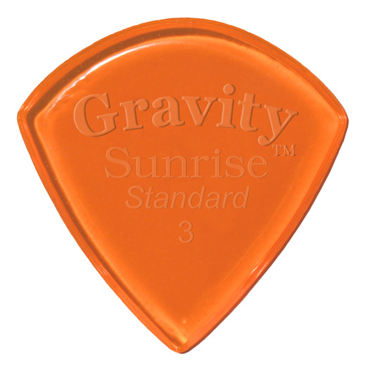 Gravity Plektrum Sunrise Standard 3.0mm