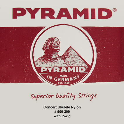 Pyramid 500200 Concert-Ukulele Satz Low G