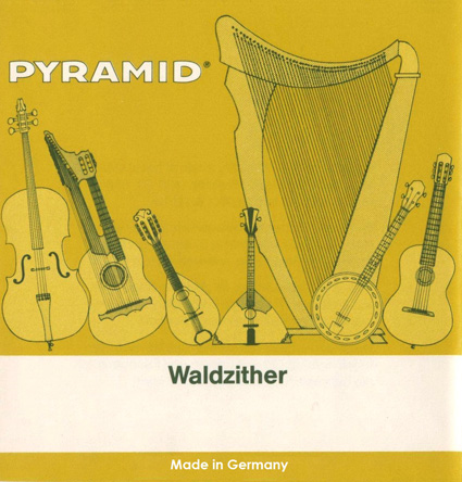 Pyramid 556100 Waldzither Thüringer Art C-Stimmung