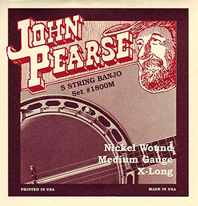 John Pearse 1800M Banjo Satz 5-String