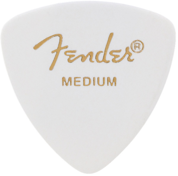 Fender Plektren 346 White, Medium