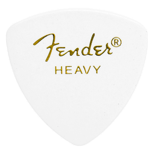 Fender Plektren 346 White, Heavy