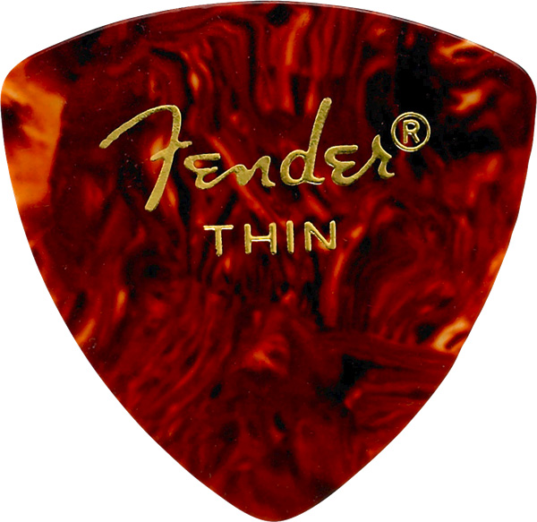 Fender Plektren 346 thin shell