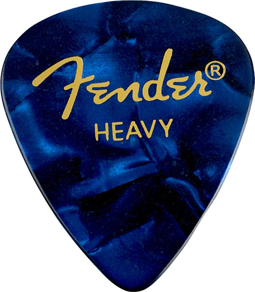 Fender Plektren 351, Blue Moto, Heavy
