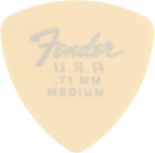 Fender Plektren 346 Dura-Tone 0.71, Olympic White