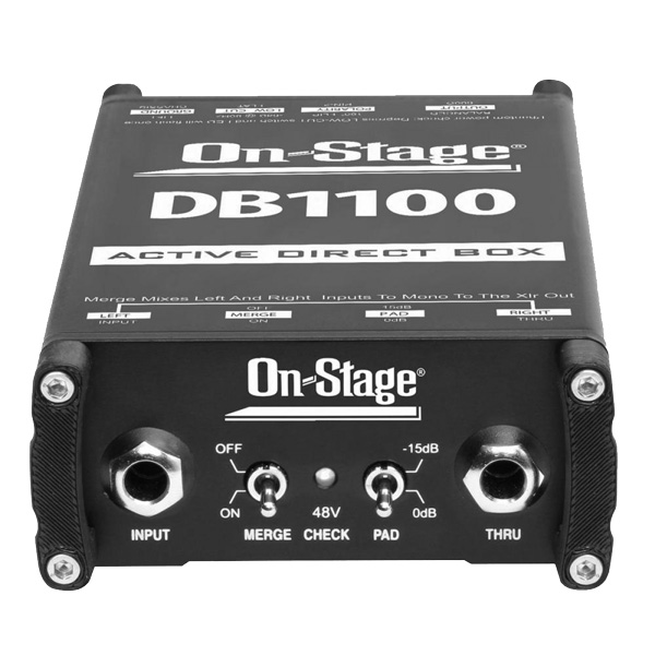 On-Stage DB1100 DI-Box aktiv